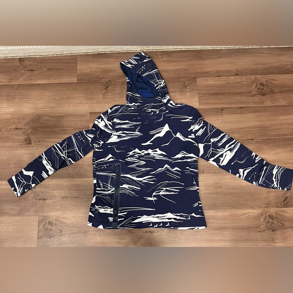 Men’s Medium Greyson Cokato Lake Como Print Hoodie